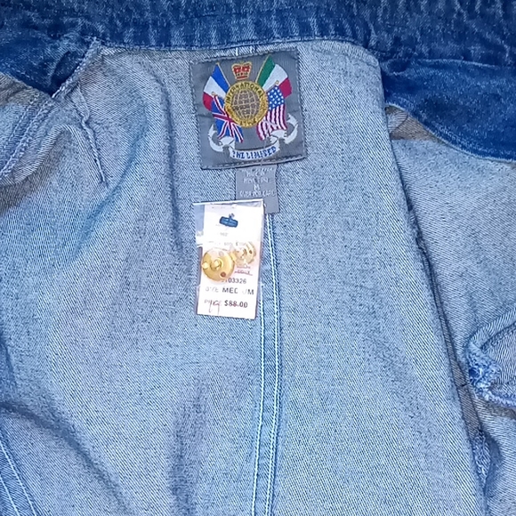 The Limited Jackets & Coats The Limited Vintage Military Button Denim Jacket International